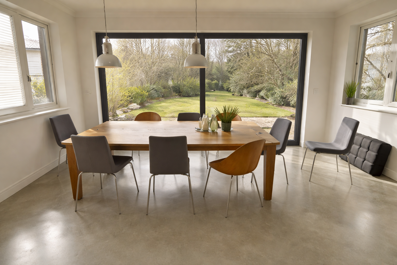 Buckhorn 23 Esszimmer mit Blick auf Garten