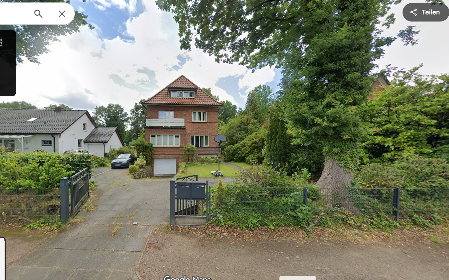 Ansicht Straße vorne